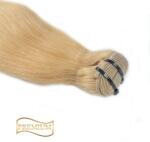 HairExtensionShop Prémium Tresszelt Póthaj Hajhosszabbításhoz Világosszőke 70cm (Szín #24) (VW7024)