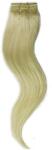 HairExtensionShop Tresszelt Emberi Póthaj Standard Világosszőke Színben 50cm (Weft Haj #24) (RW5024)