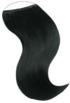 HairExtensionShop Damilos Flip-In Emberi Póthaj Standard Koromfekete Színben 60cm (Szín #1) (RFL601)