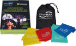 Kine-MAX Professional Resistance Band Kit - Level 1-4 Erősítő gumiszalag rb-l5-set