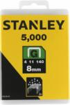 STANLEY TRA705-5T Tűzőkapocs G típus, ipari - 8mm, 5000db (1-TRA705-5T)