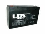 UPS Power zselés ólomsavas gondozásmentes akkumulátor 6V 12 000mAh 151x100x50mm (MC12-6)