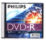 Philips írható dvd, vékony tokos, 4, 7 gb, dvd-r