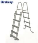 Bestway Стълба за басейни с височина до 122 см, 163х118см, Bestway 58331 (58331)