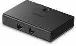 Ugreen USB-A 2.0 2 In 1 Out Sharing KVM Switcher Black (30345)