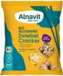 Alnavit Crackers cu ceapa fara gluten, bio, 75g Alnavit
