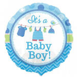  Fólia lufi - Babaváró - It’s a Baby Boy