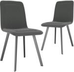 vidaXL 2 db bársony étkezőszék (282568/69)