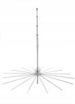 Lemm Antena de baza LEMM SUPER16, 3/4 unda, 26-28MHz, 3000W, 800cm, aluminiu, pentru cladiri, fabricat in Italia (PNI-AT-107) - vexio
