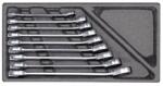 GEDORE racsnis csillag-villáskulcs készlet modulban 8-19mm 9 részes R22150002 (R22150002)