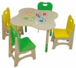 Beleduc Casuta copii, Beleduc, Set Play Corner cu masuta scaunele si jocuri- (BEL27010) Casuta pentru copii