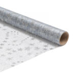 Family Karácsonyi asztalterítő futó - szürke / ezüst - 180 x 28 cm (58200G) (58200G)