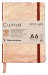Clairefontaine Notebook cu copertă moale din piele Cuirise, A6, Clairefontaine Copper (CAI190)