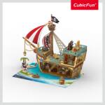 CubicFun CUBIC FUN - PUZZLE 3D NAVA COMORILOR 157 PIESE - CUBIC FUN (CUP832h)
