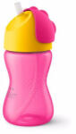 Philips itatópohár rugalmas szívószállal 300ml pink