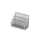 BLUERING Fémhálós levéltartó 3 rekeszes Bluering® ezüst (LEVFEMH9126ASZU) - tintasziget