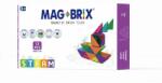 MAGBLOX Set magnetic Magbrix 12 piese triunghi drept - compatibil cu caramizi de constructie tip Lego (MBRX-DREPT12) Jucarii de constructii magnetice