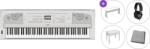 Yamaha DGX 670 W Standard SET Pian de scenă digital White (DGX-670WH-STANDARD-SET)