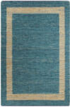 vidaXL Covor manual din iută 160x230 cm albastru (133736) Covor