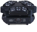  FTS Spider 9x10W RGBW Robotlámpa - Látványos Fényeffektek Mozgófejes - fenytechnikashop