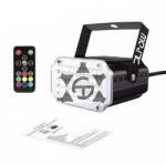  FTS Stroboszkóp RGB+W, 48 LED + Távirányító - Házibuli Fényhatás - fenytechnikashop