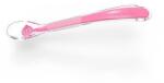 BABYONO Lingurita din silicon Smile 6 m+ roz (AGS1460-BOp) Set pentru masa bebelusi