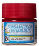 Mr. Hobby Gundam Color Paint For Builders (10ml) TRANS-AM RED PEARL