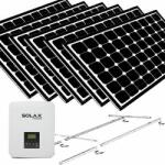 VICTRON Kit fotovoltaic on-grid 4, 95KWP CU 18 panouri 275WP AXITEC + invertor SOLAX + suporti acoperis (KIT4.95KWONGRID)