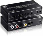 Thunder Germany SWD-201, 2×1 4K HDMI kapcsoló, audio leválasztó + ARC - mkaudio