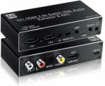 Thunder Germany SWD-201, 2×1 4K HDMI kapcsoló, audio leválasztó + ARC