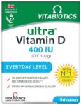 Vitabiotics Хранителна добавка Vitabiotics Ultra - Vitamin D, 400 IU, 96 таблетки