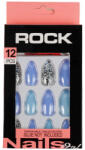 Kiss Beauty Set 12 Unghii False ROCK cu adeziv inclus, 01 Animal Print