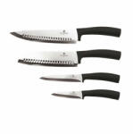 Berlinger Haus Set cutite (4 piese) Black Silver Collection BerlingerHaus BH 2466 (BH/2466)