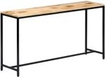 vidaXL Masă consolă, 140 x 35 x 76 cm, lemn masiv de mango nefinisat (247815)