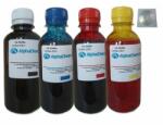 Alphachem Set Flacon Cerneala AlphaChem Compatibil HP305XL, 1x200ml 3YM62AE Negru, 1x200ml 3YM63AE Cyan, 1x200ml 3YM63AE Magenta, 1x200ml 3YM63AE Galben, 4buc Cdr Maxell cu plic