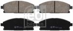 Febi Bilstein set placute frana, frana disc FEBI BILSTEIN 170241 (170241)