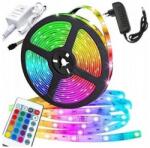 HADEX LED RGB Димируема лента 5m LED/12W/12/230V IP44 + дистанционно управление (HD0325)