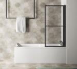 POLYSAN Sapho POLYSAN KAGERA 710 teleszkópos kádparaván, matt fehér 30336W (30336W)