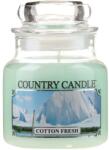 The Country Candle Company Lumânare aromată - Country Candle Cotton Fresh 453 g