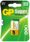 GP Batteries 6LR61 GP1604A-C1 Super alkáli 9V elem bliszteres