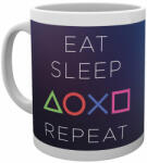 GB eye Чаша GB eye Games: PlayStation - Eat, Sleep, Play, Repeat (GYE-MG1064)