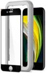 Spigen Folie sticla cu sistem de montare Case friendly Spigen ALM Glass FC iPhone 7/8/SE 2020/2022 Black (AGL01294)