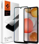 Spigen Folie sticla Case friendly Spigen Glass FC compatibila cu Samsung Galaxy A42 5G Black (AGL02305)