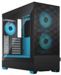 Fractal Design Pop Air RGB Cyan Core TG Clear (FD-C-POR1A-02)