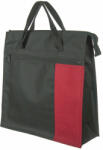 DUNER Elöl 1 zsebes fekete-bordó bevásárló táska (fekete-bordó)