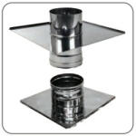 ProInvest Terminal tubare pentru cos zidit simplu (Variante produs: 180mm) (PIV-44470)
