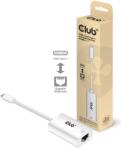 Club 3D CAC-1519 USB 3.0 Type C UTP Convertor 20cm 1Gbps alb (CAC-1519)