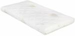 YappyKids Saltea ortopedica, Pentru patut, 160x80x9 cm, Din sisal, cocos si spuma de memorie, Cu husa cu Aloe vera, Alb, YappyKids, YappyMemory II (YAPPYMEMORY_II_160X80) Saltea bebelusi