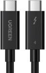 UGREEN USB-C to USB-C Cable UGREEN US501, Gen3, 100W, 4K, 0.8m (Black) (029251) - pcone