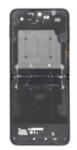 Samsung F711 Galaxy Z Flip3 5G előlap keret (középső keret) fekete gyári